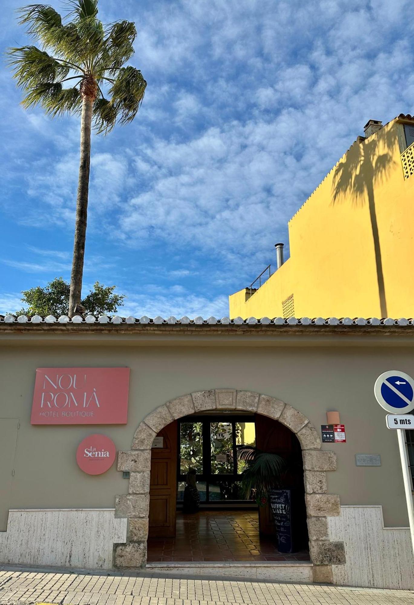 Hotel Nou Roma Дения Экстерьер фото